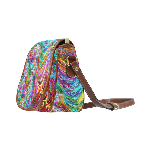 gorgeous Fractal 175 C by JamColors Saddle Bag/Small (Model 1649) Full Customization