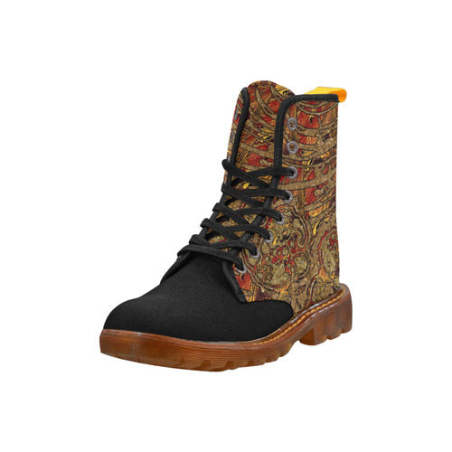 Unique abstract Mix 2A by FeelGood Martin Boots For Women Model 1203H