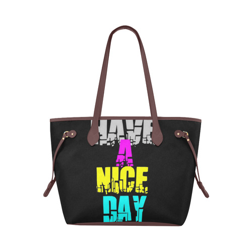 Nice Day by Artdream Clover Canvas Tote Bag (Model 1661)