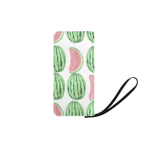 Rockabilly watermelon Women's Clutch Purse (Model 1637)