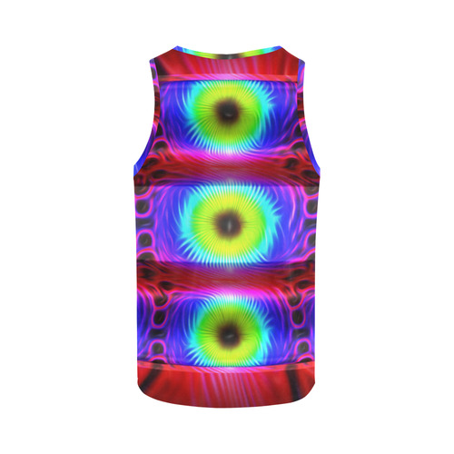 multi auge All Over Print Tank Top for Men (Model T43)