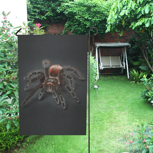 Tarantel - Tarantula Spider Painting Garden Flag 28''x40'' （Without Flagpole）