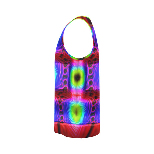 multi auge All Over Print Tank Top for Men (Model T43)