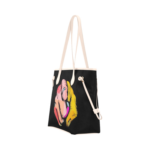 Wanted by Popart Lover Clover Canvas Tote Bag (Model 1661)