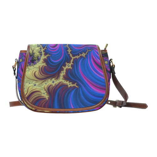 gorgeous Fractal 177 C by JamColors Saddle Bag/Large (Model 1649)