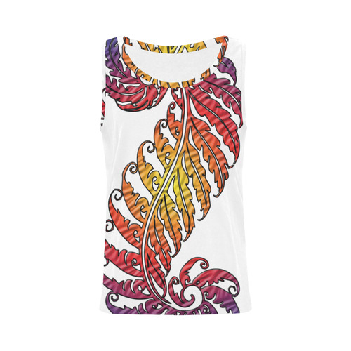 Fern Centipede All Over Print Tank Top for Women (Model T43)