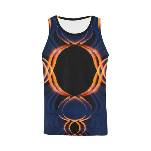 Twisted Eye All Over Print Tank Top for Men (Model T43)