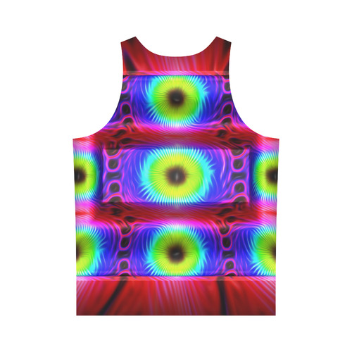 multi auge All Over Print Tank Top for Men (Model T43)