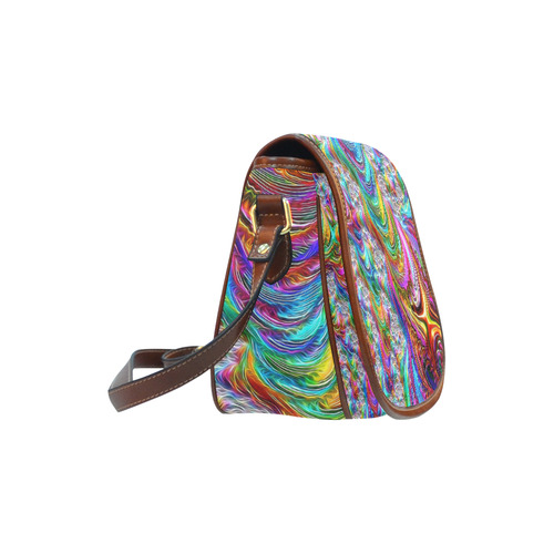 gorgeous Fractal 175 C by JamColors Saddle Bag/Small (Model 1649) Full Customization