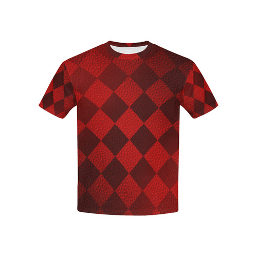 Christmas Red Square Kids' All Over Print T-shirt (USA Size) (Model T40)