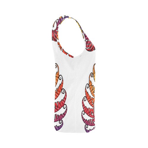 Fern Centipede All Over Print Tank Top for Women (Model T43)