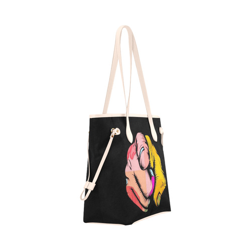 Wanted by Popart Lover Clover Canvas Tote Bag (Model 1661)