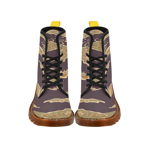 Camo Pattern Martin Boots For Women Model 1203H