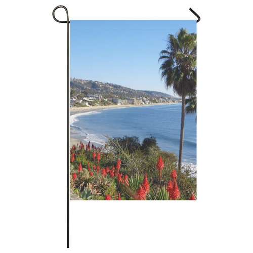 Travel-Laguna Beach Garden Flag 28''x40'' （Without Flagpole）
