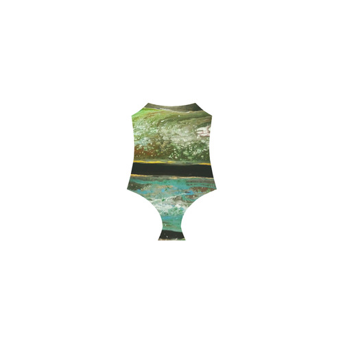 ABSTRACT Strap Swimsuit ( Model S05)