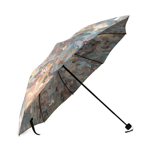 Lacebark Elm Tree Graphic Foldable Umbrella (Model U01)