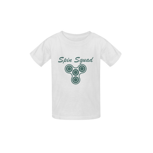 Spin Squad Green Kid's  Classic T-shirt (Model T22)