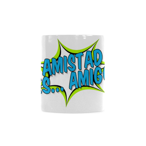 Eva Amistad Es Amigo Taza White Mug(11OZ)