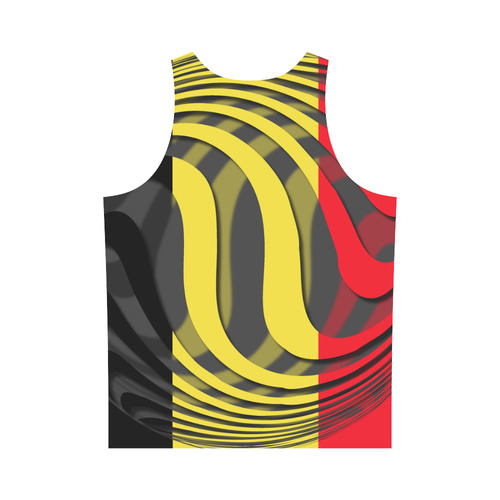 The Flag of Belgium All Over Print Tank Top for Men (Model T43)