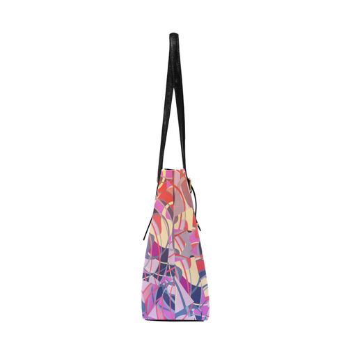 Summer Sunset Abstract - Blue,Purple,Orange ,Gold Euramerican Tote Bag/Large (Model 1656)