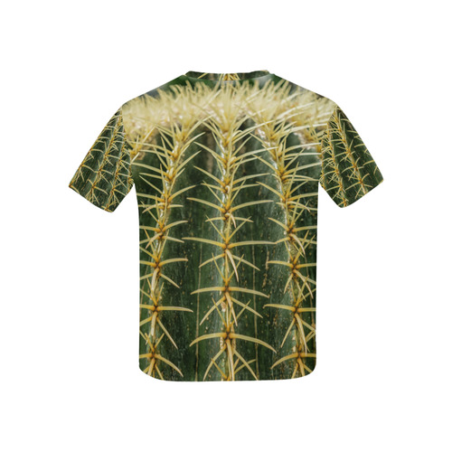 Photography Art - Cactus green yellow Kids' All Over Print T-shirt (USA Size) (Model T40)