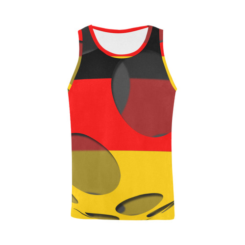 The Flag of Germany All Over Print Tank Top for Men (Model T43)