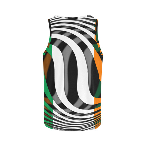The Flag of Ireland All Over Print Tank Top for Men (Model T43)