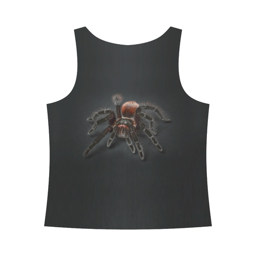 Tarantel Spider Painting All Over Print Tank Top for Women (Model T43)