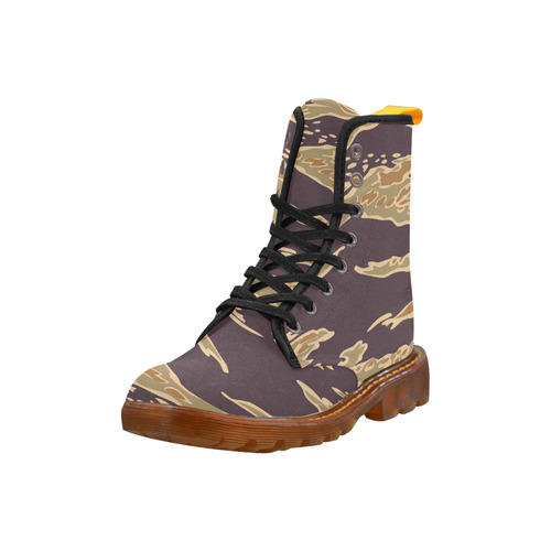 Camo Pattern Martin Boots For Women Model 1203H
