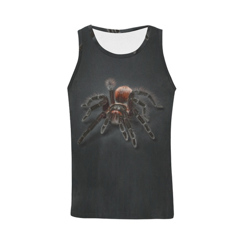 Tarantel - Tarantula Spider Painting All Over Print Tank Top for Men (Model T43)