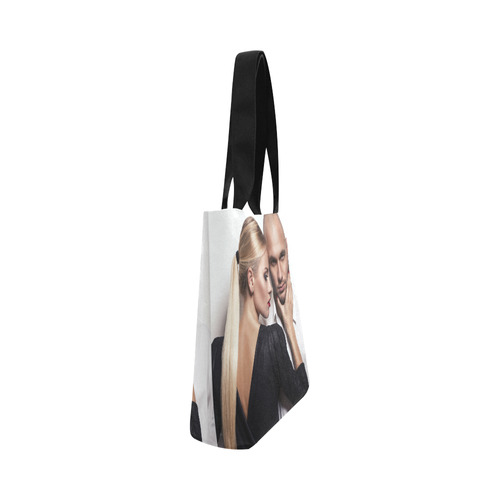 Beautiful Woman and Man Beauty Fashion Photo Canvas Tote Bag (Model 1657)