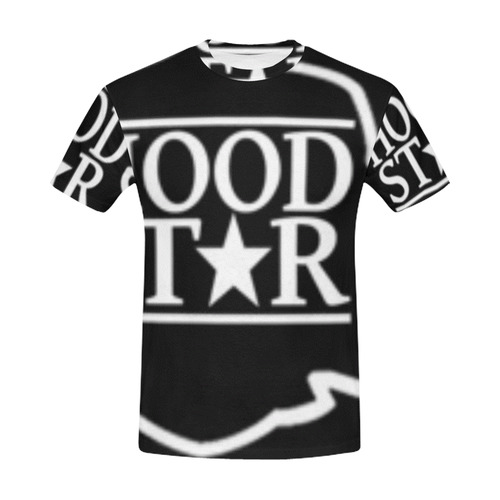 hoodstar adult tee All Over Print T-Shirt for Men (USA Size) (Model T40)