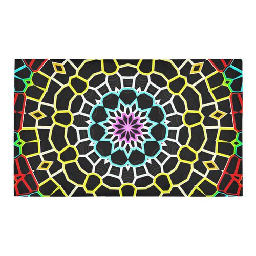 Live Line Mandala Azalea Doormat 30" x 18" (Sponge Material)