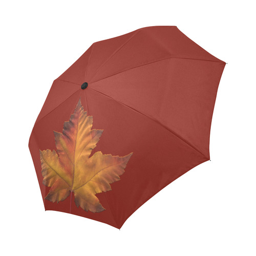 Canada Maple Leaf Umbrella Autumn Canada Souvenir Auto-Foldable Umbrella (Model U04)