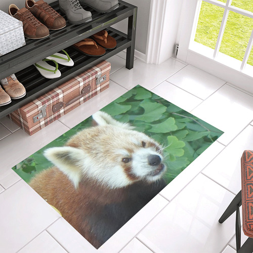 red Panda 517 by JamColors Azalea Doormat 30" x 18" (Sponge Material)