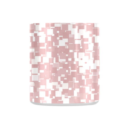 Bridal Rose Pixels Classic Insulated Mug(10.3OZ)