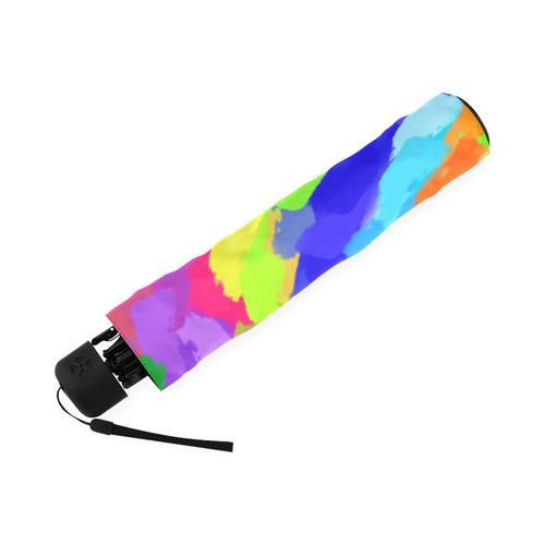 Neon Magic Marker Art Foldable Umbrella (Model U01)