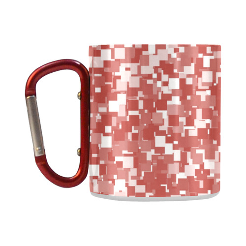 Aurora Red Pixels Classic Insulated Mug(10.3OZ)