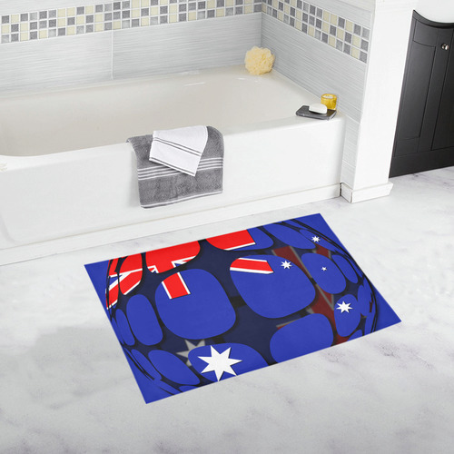 The Flag of Australia Bath Rug 20''x 32''