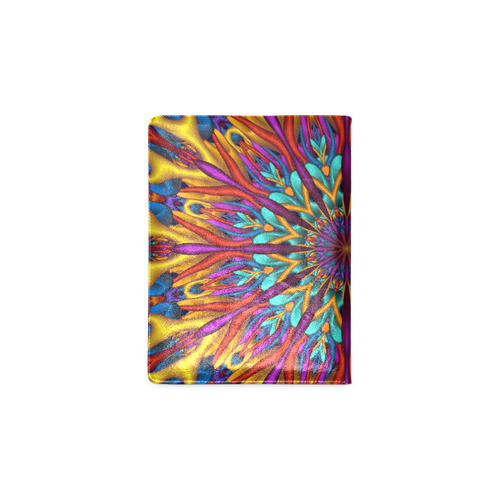 Amazing colors fractal mandala Custom NoteBook B5