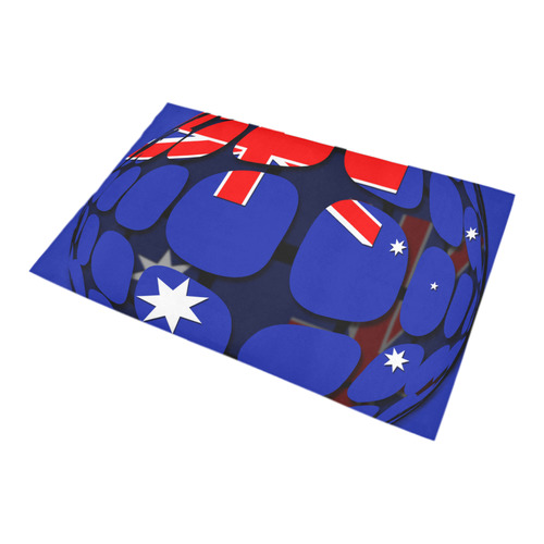 The Flag of Australia Bath Rug 20''x 32''