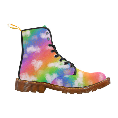 Rainbow Love Black. Inspired by the Magic Island of Gotland. Martin Boots For Women Model 1203H