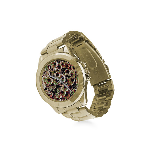 amazing floral 517B by JamColors Custom Gilt Watch(Model 101)