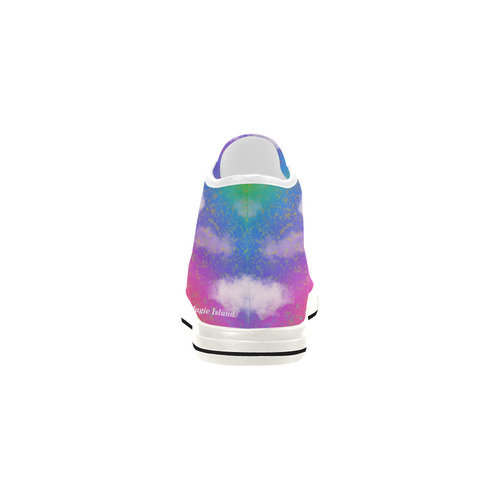 Rainbow Love. Inspired by the Magic Island of Gotland. Vancouver H Men's Canvas Shoes (1013-1)