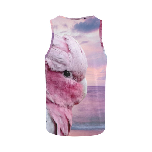 Galah Cockatoo All Over Print Tank Top for Women (Model T43)