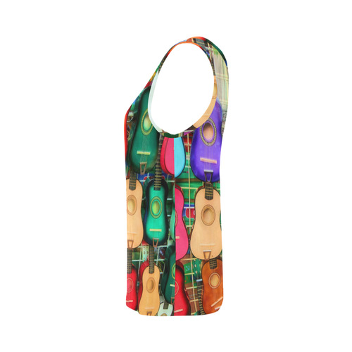 GEETARZ! All Over Print Tank Top for Women (Model T43)