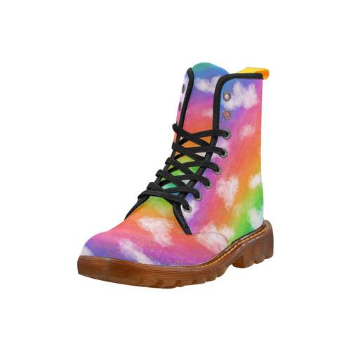 Rainbow Love Black. Inspired by the Magic Island of Gotland. Martin Boots For Women Model 1203H