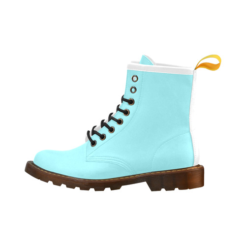 Only two Colors: Light Turquoise High Grade PU Leather Martin Boots For Women Model 402H