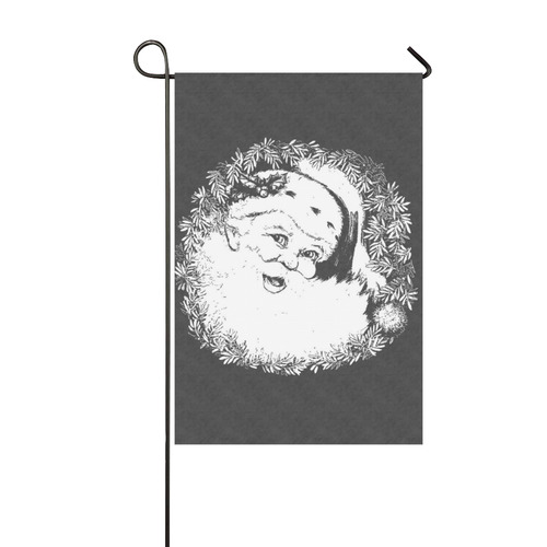 Santa Chalkboard Garden Flag 12‘’x18‘’（Without Flagpole）