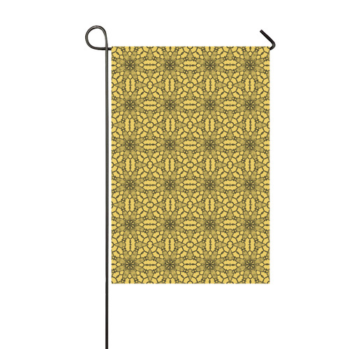 Primrose Yellow Lace Garden Flag 12‘’x18‘’（Without Flagpole）